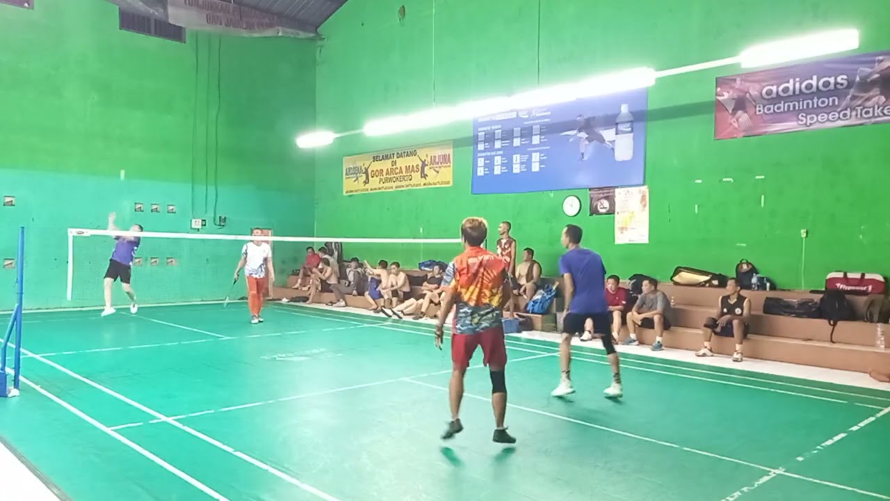 GILAK!!! CHEN BARBER/JEN I MENGHADAPI JAWARA KUTASARI PURBALINGGA RUDI/RIAN DUEL SERU ADU SMASH