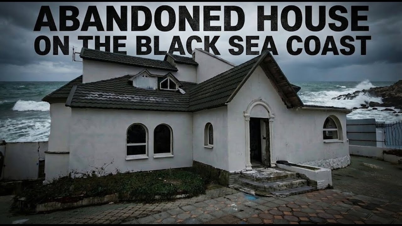 THIS ABANDONED HOUSE BY NOVOROSSIYSK THE BLACK SEA HAS BEEN EMPTY FOR YEARS 🌊 ASMR WALK
