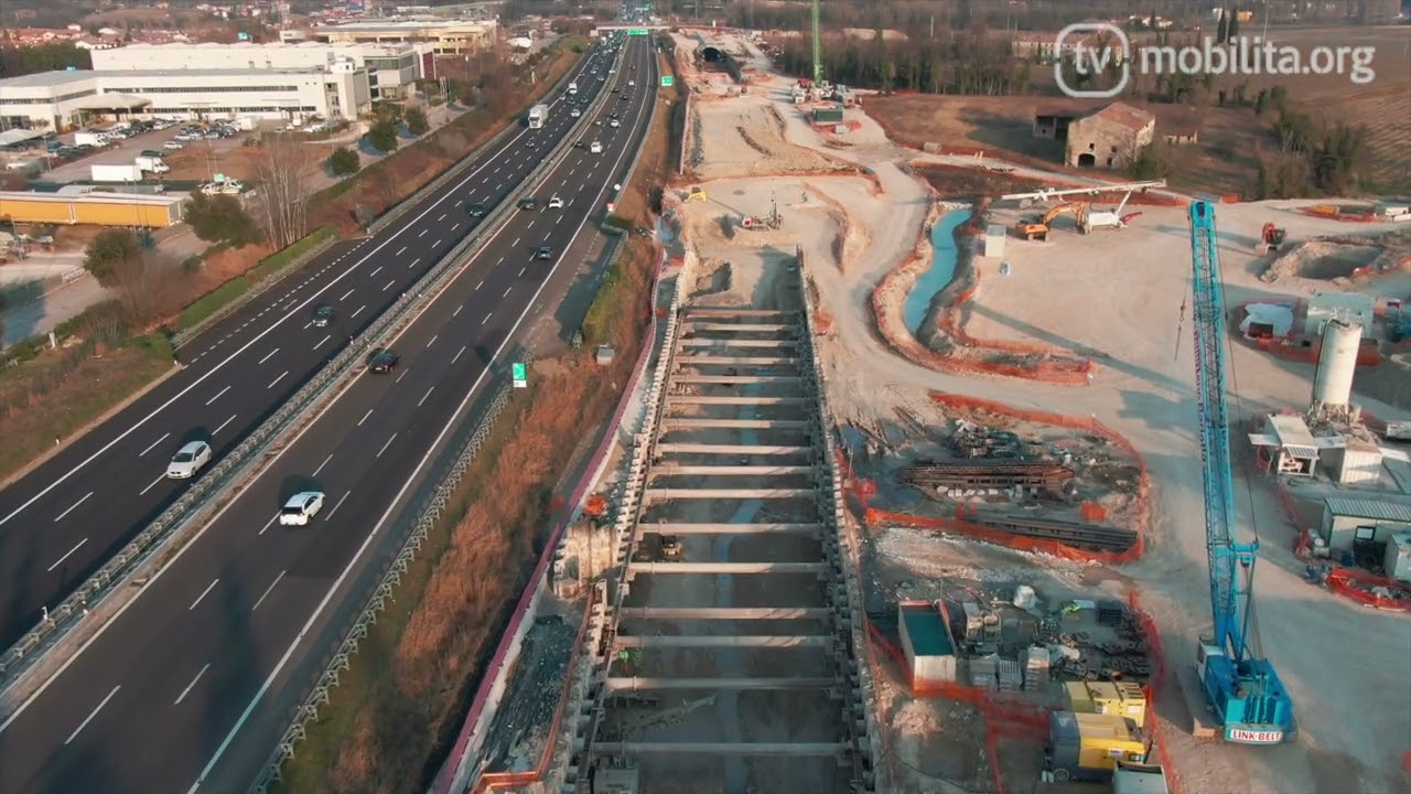 Ferrovia Alta Velocità - Milano / Venezia: tratta Brescia Est - Verona - Marzo 2022