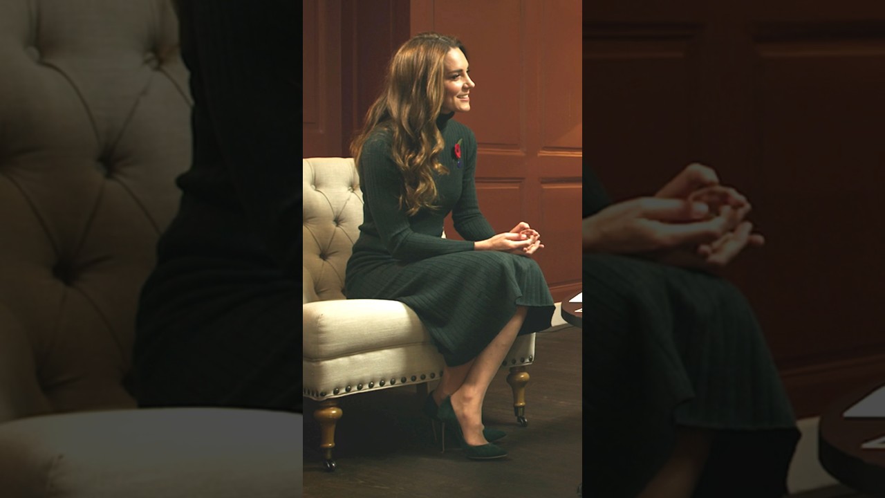 Princess Catherine Donned A Beautiful Green Emsemble for Generation Conversation! #princesskate