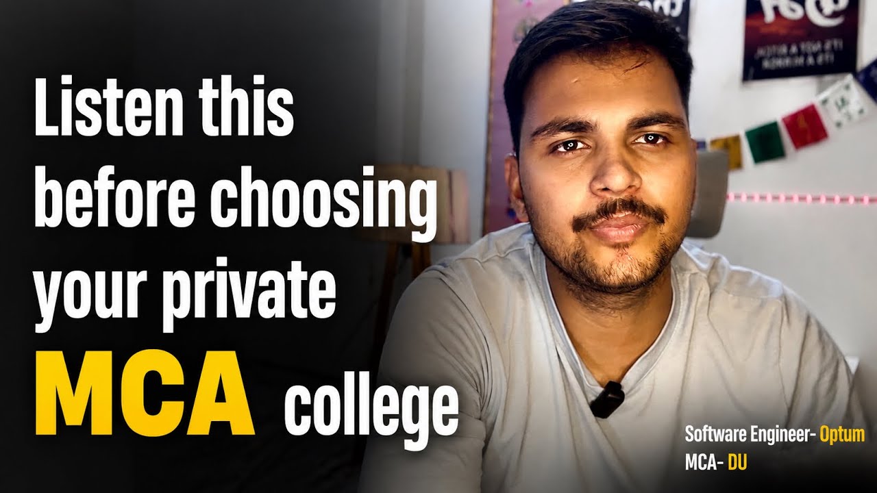 The Truth About Private MCA Colleges in India| Is Private MCA Worth It in 2026? Reality Check #mca
