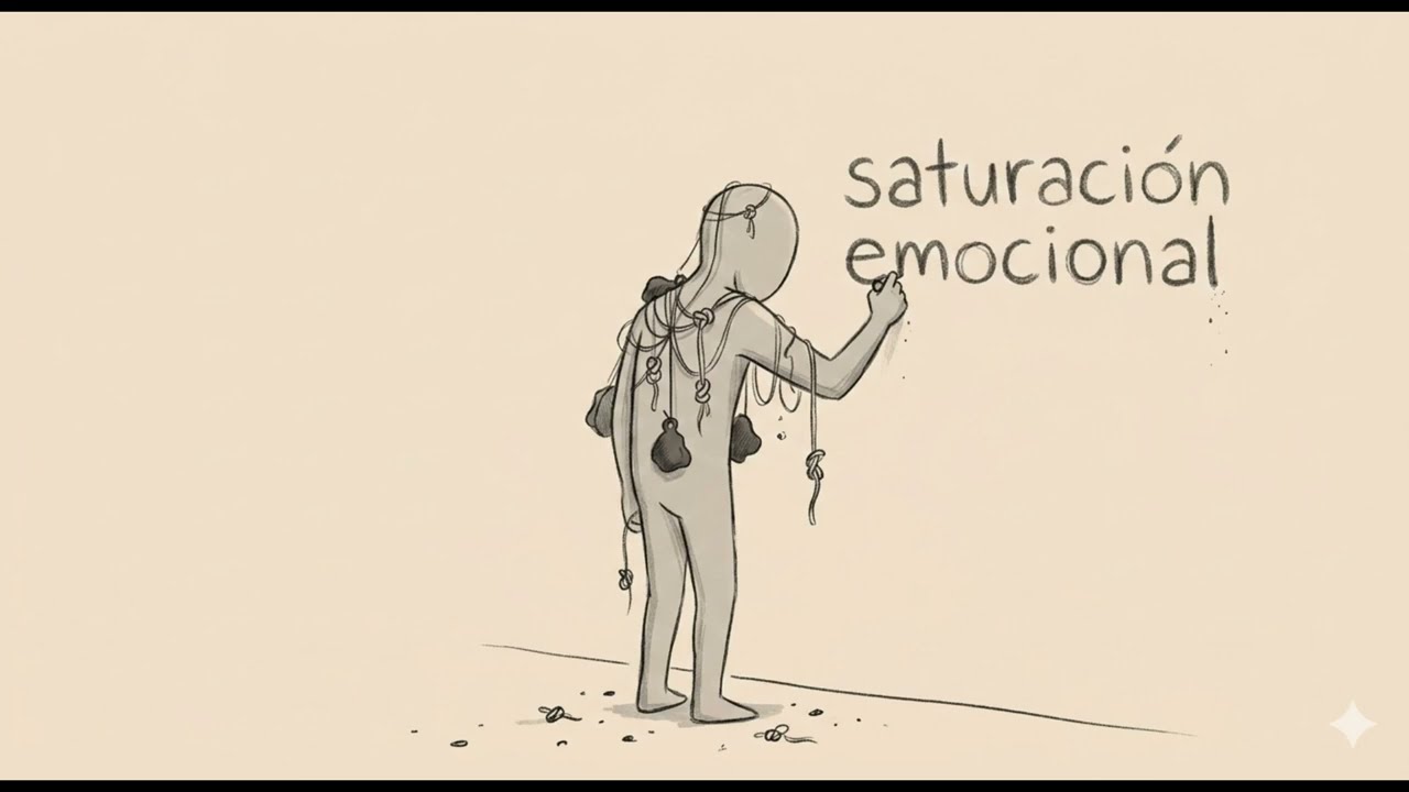 “No eres flojo, solo estás emocionalmente saturado”