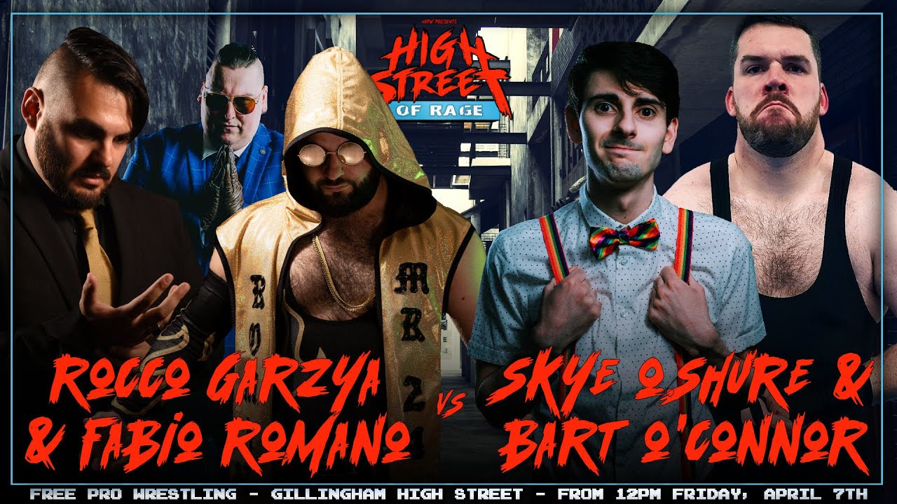 UKPW: FULL MATCH - Rocco Garzya & Fabio Romano vs Skye O.Shure & Bart O'Connor (TAG TEAM MATCH)