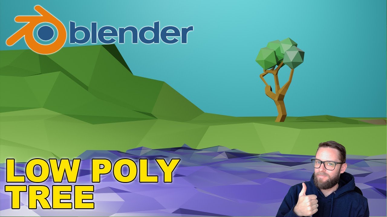 Blender - Low Poly Tree Tutorial