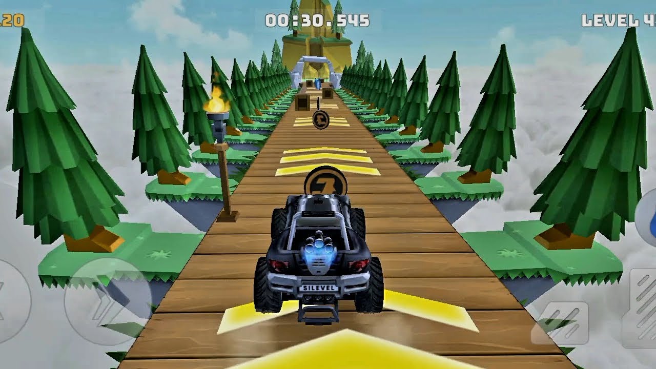  MONSTER TURBO TRUCKI  STUNT CHALLENGE. 