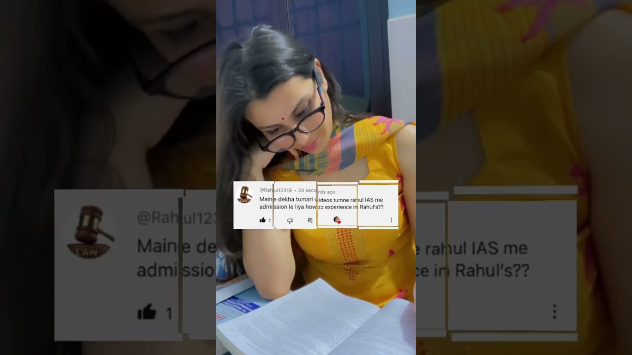 Rahul&rsquo;s IAS | #study #studyvlog #vlog #law #judiciary #judiciarycoaching #shorts #viral