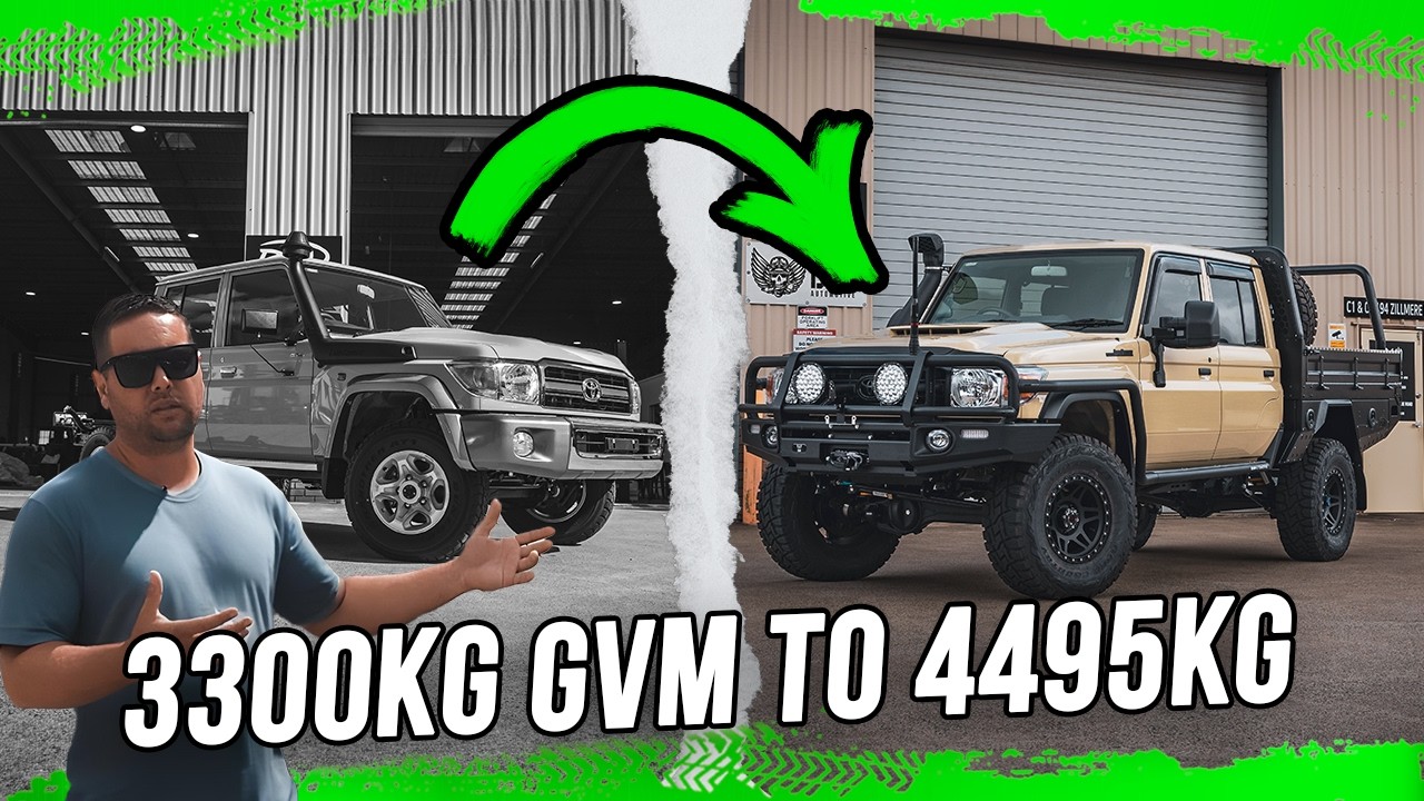 From Stock to Savage: Taking the 79 Series LandCruiser to the Max with 4495kg GVM