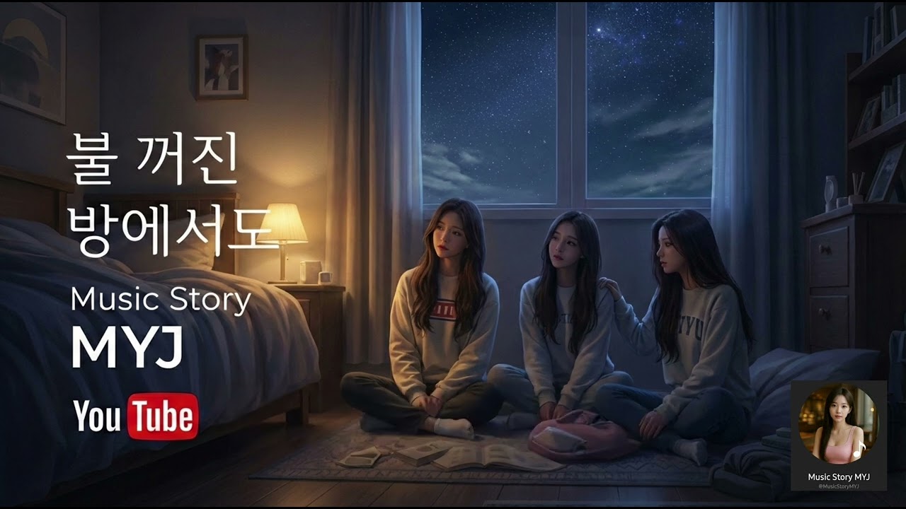 🌙 불 꺼진 방에서도 | 밤 감성 힐링 음악 | 조용한 위로의 노래