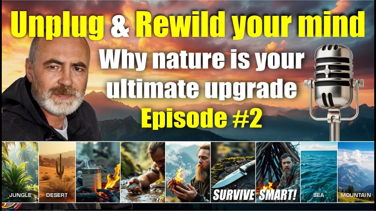 Unplug & Rewild: Simple Camping for Nature Connection & Well-being | 6 Principles (Ep 2)