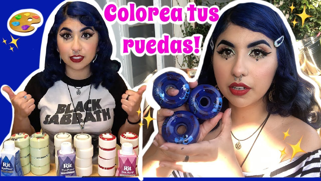 Còmo Colorear tus Ruedas de Patin!