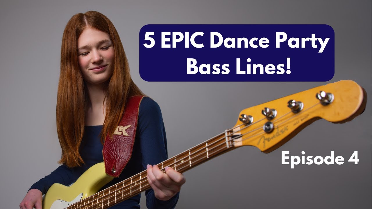 5 EPIC Dance Party Bass Lines!