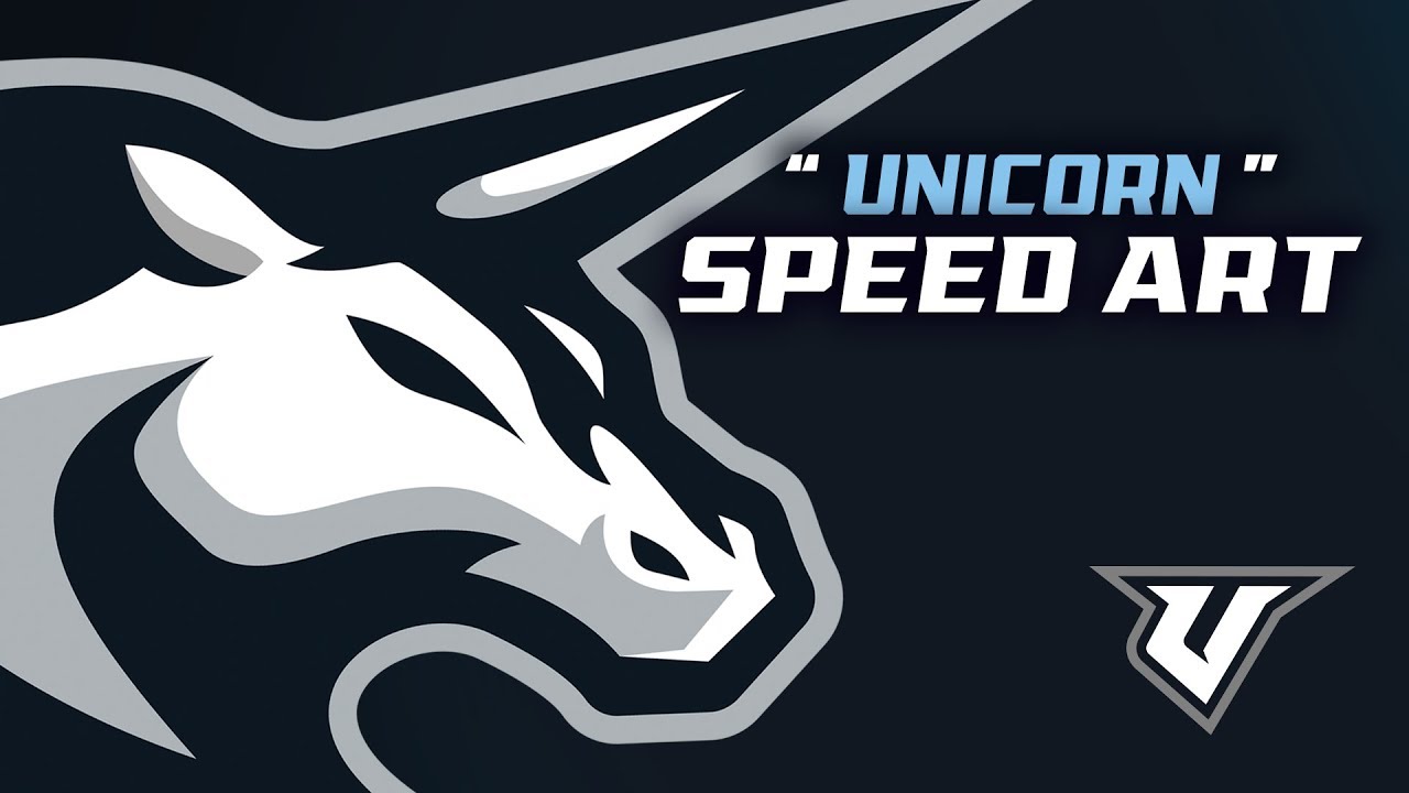Unicorn Logo Speedart