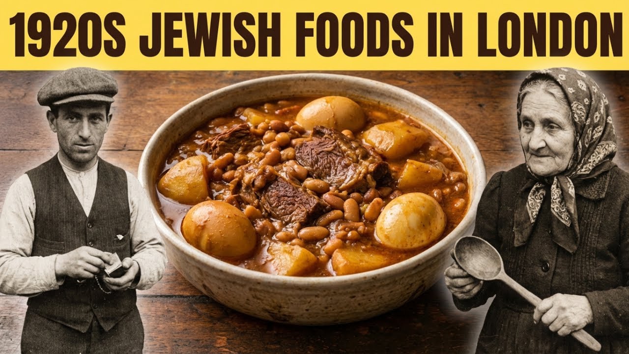 30 Foods Jewish Immigrants ACTUALLY Ate in 1920s East End London (That Have Vanished)