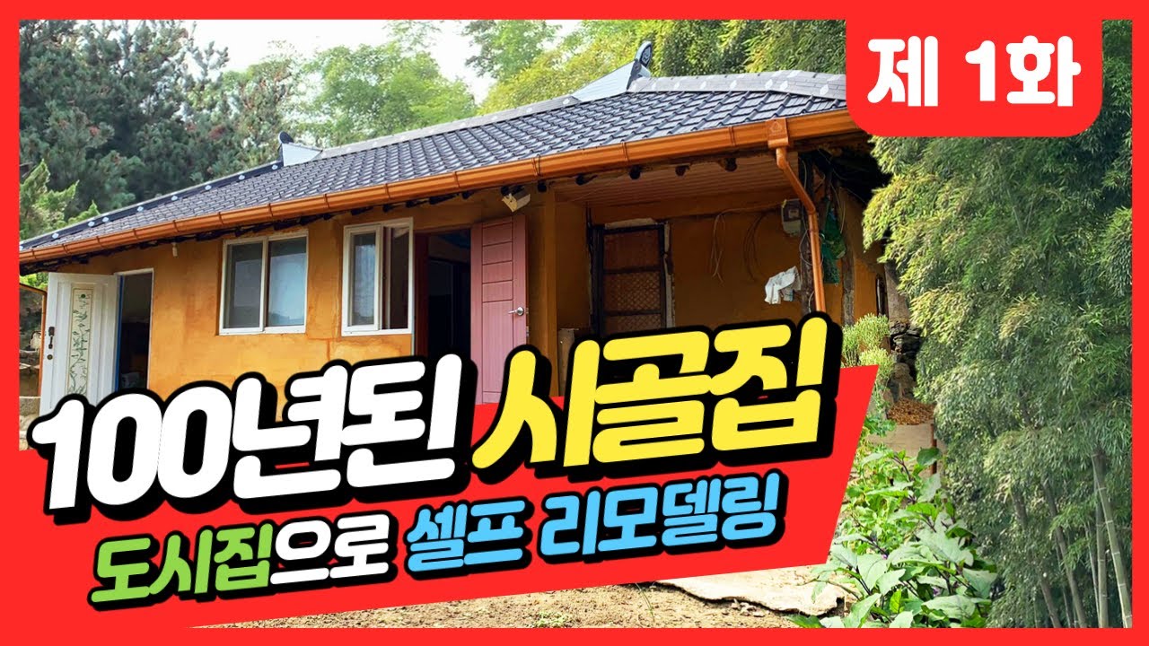 [시골집 리모델링-1화] 서울에서 담양으로 귀촌! 72평 아담한 농가주택 구매 [self remodeling ep1] -purchase a 100-year-old farmhouse