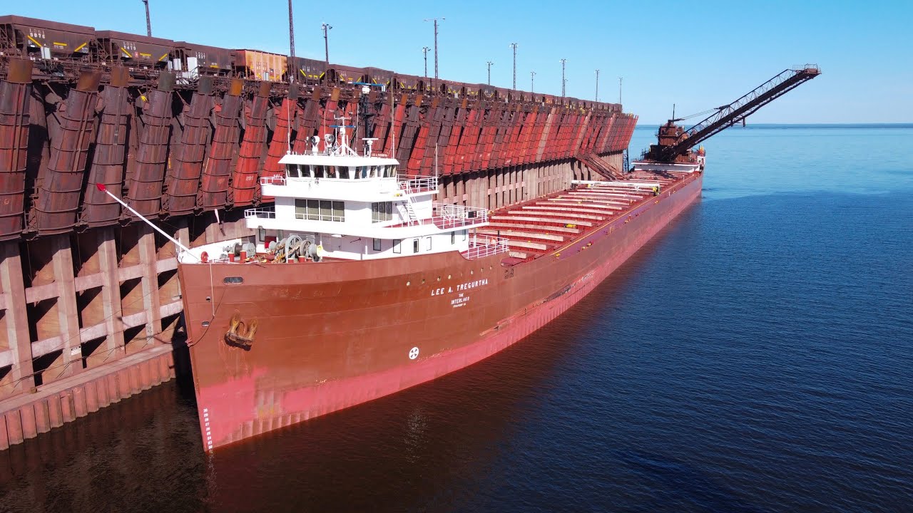 Rail to Water: Boat Loading at the LS&I Ore Dock