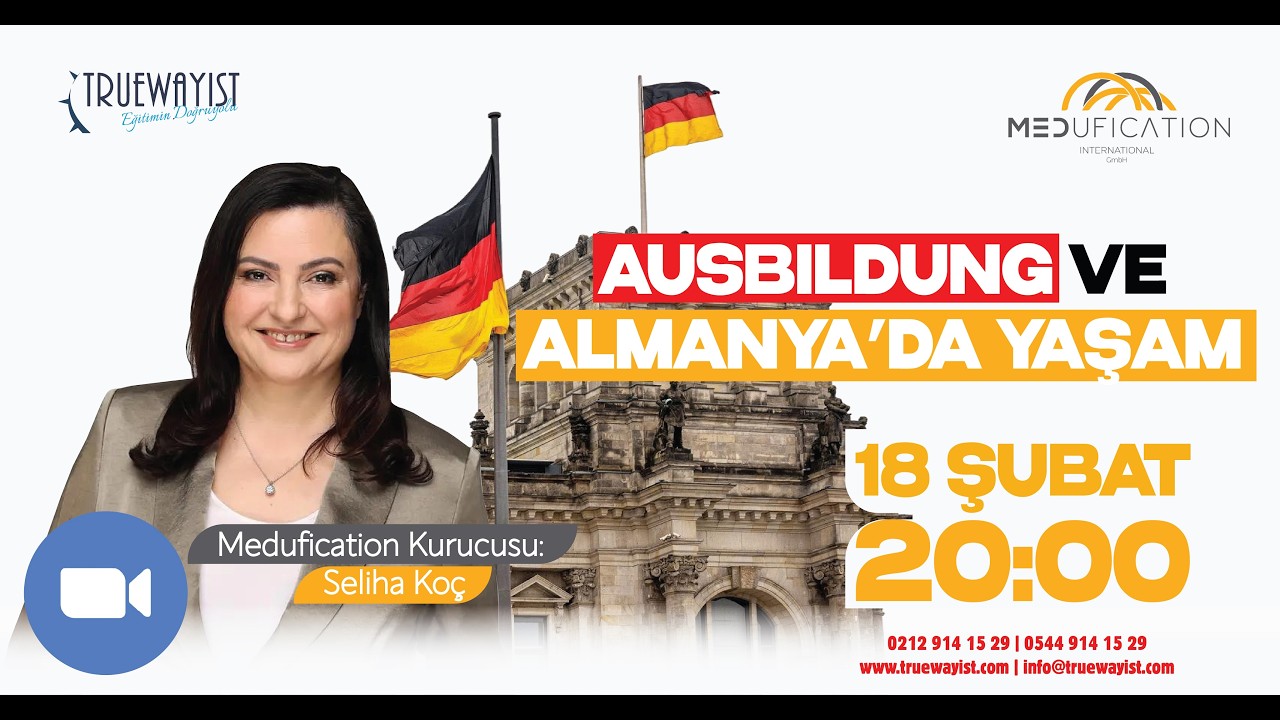 AUSBILDUNG VE ALMANYA'DA YAŞAM 🇩🇪