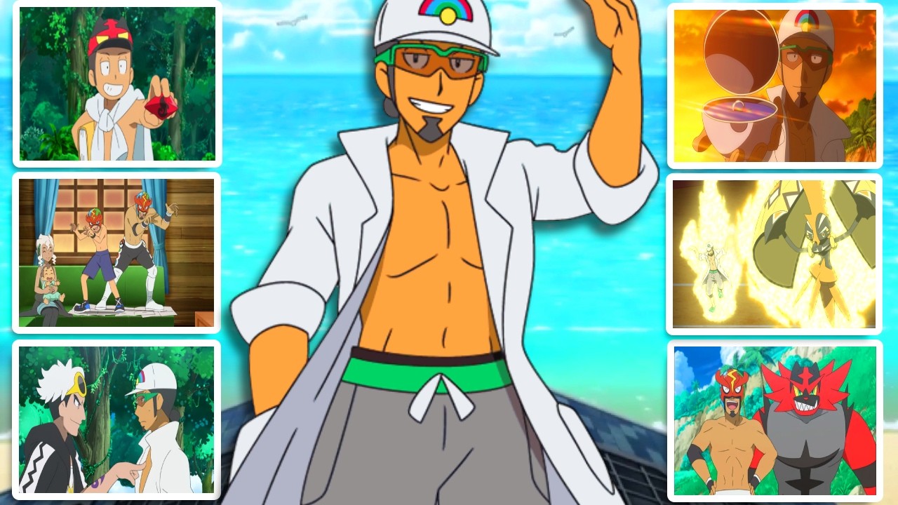 Professor Kukui&rsquo;s COMPLETE History in Pokemon