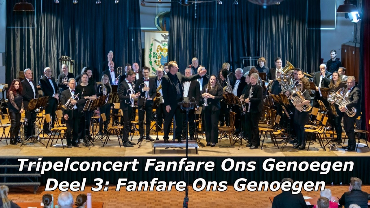 Tripelconcert in Millingen aan de Rijn - Deel 3 - Fanfare Ons Genoegen