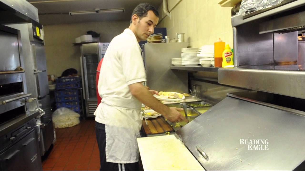 People first serves folks today at Queen City Diner.