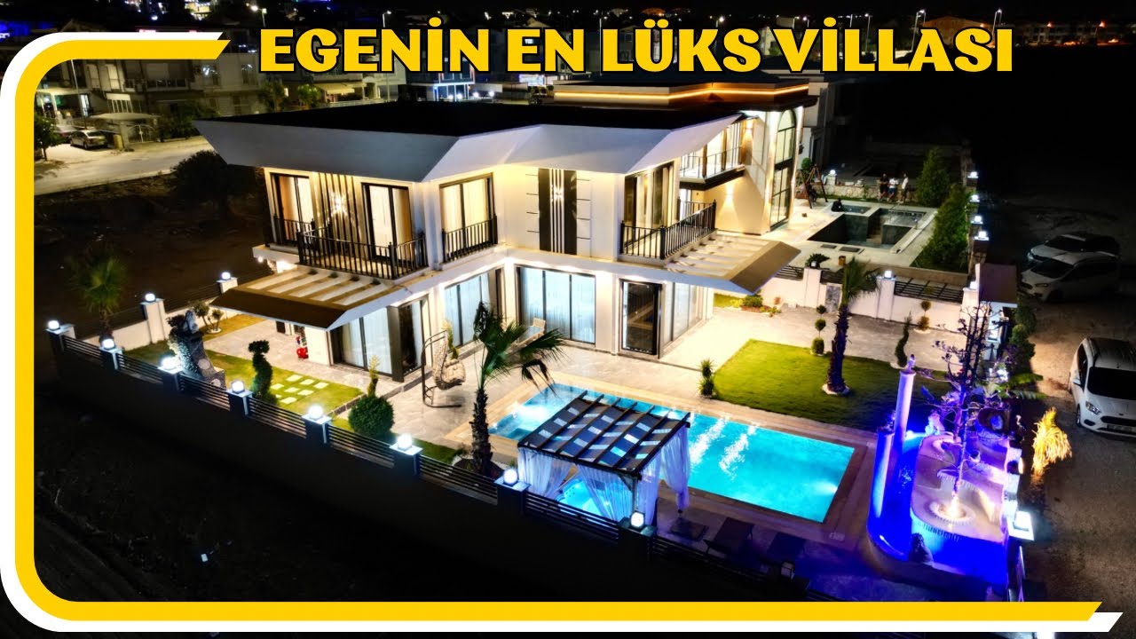 ‼️Satıldı‼️Didim’in En Güzel En Lüks Villa Turu | Bu Villa Her Şeyi Unutturur E-296