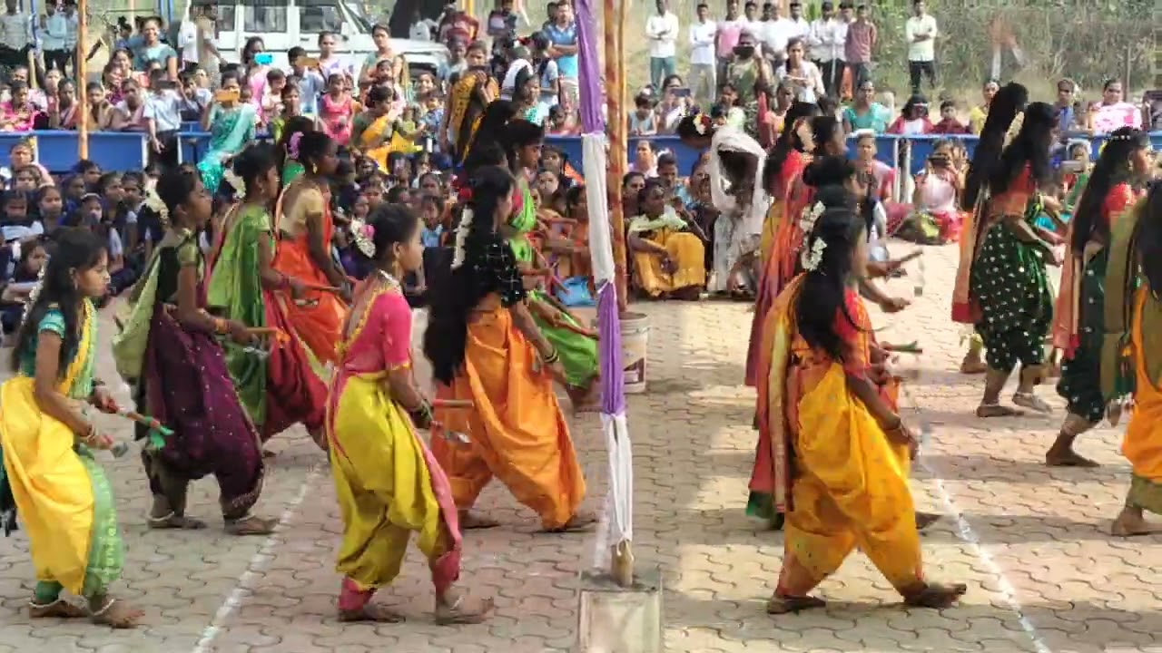 Ashramshala khutal Boisar| Girls lezim| 26 january 2026