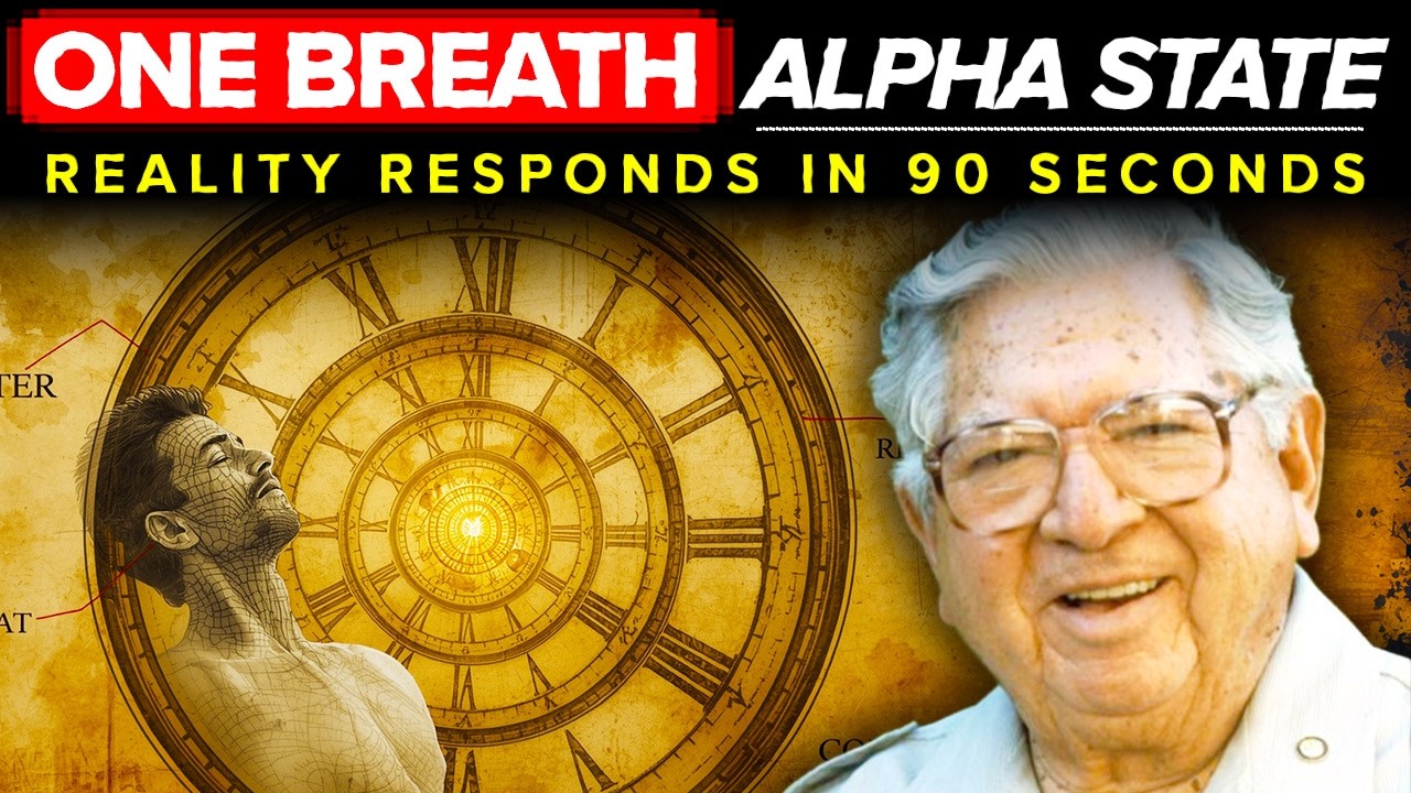 Jose Silva's Secret - The One Breath That Enters Alpha State in 90 Seconds