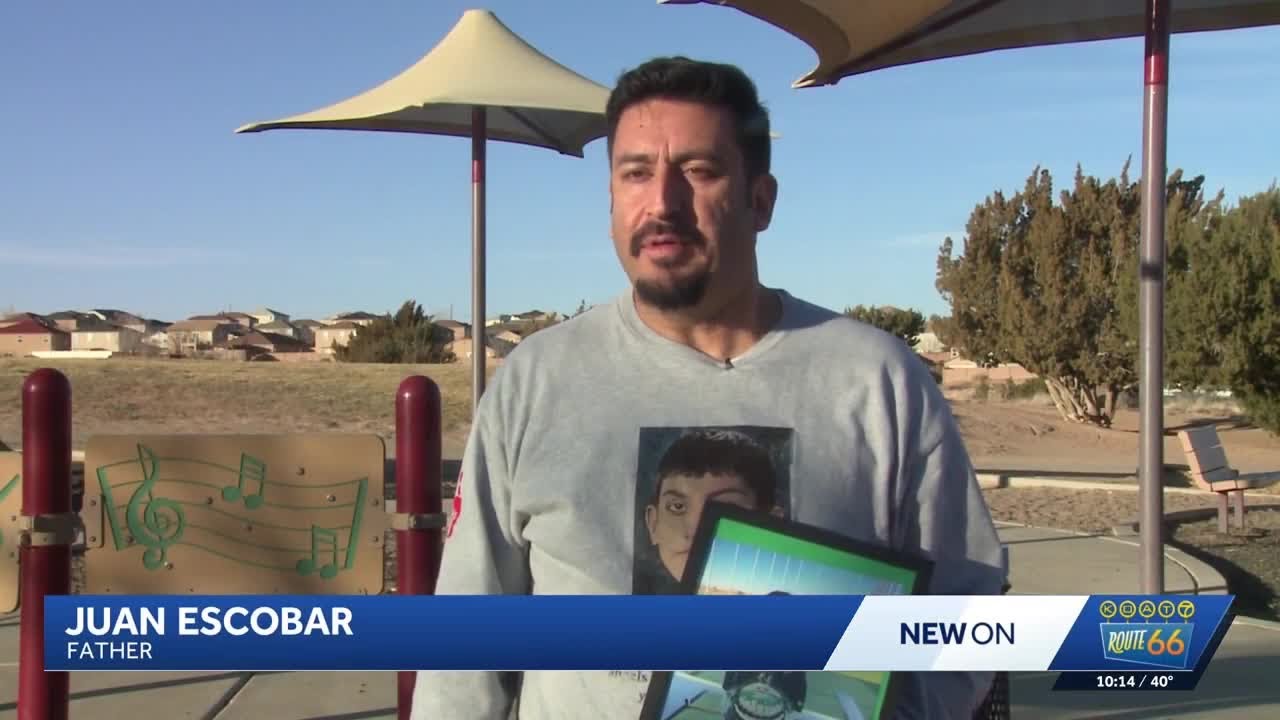 Family releases balloon to show love for missing son