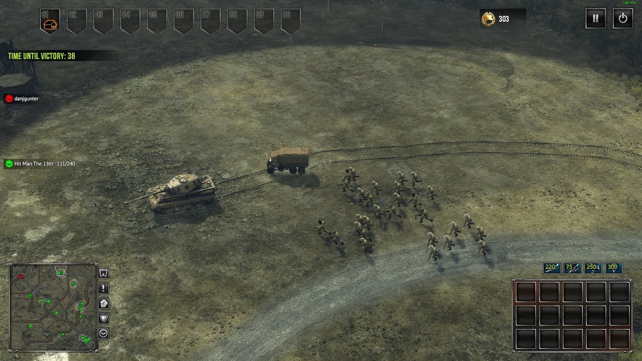 Sudden strike 4 - 1v1 Citadel map is too big