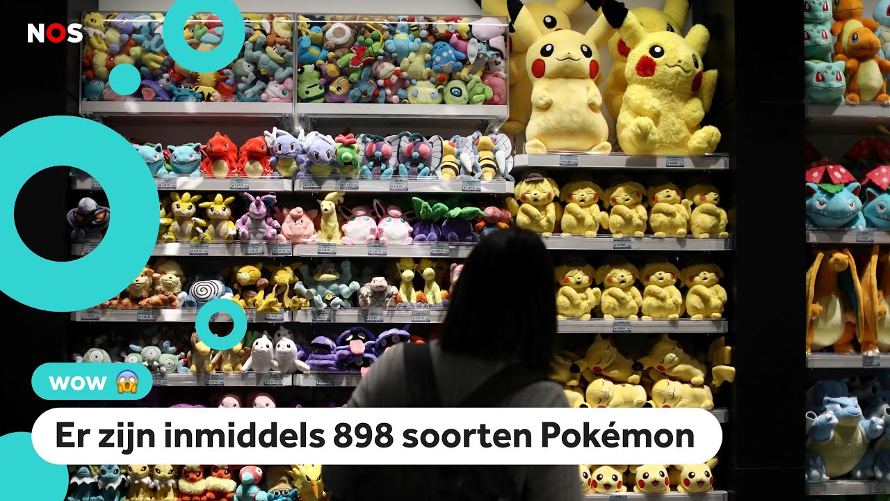 Van games tot knuffels: Pokémon bestaat 25 jaar!