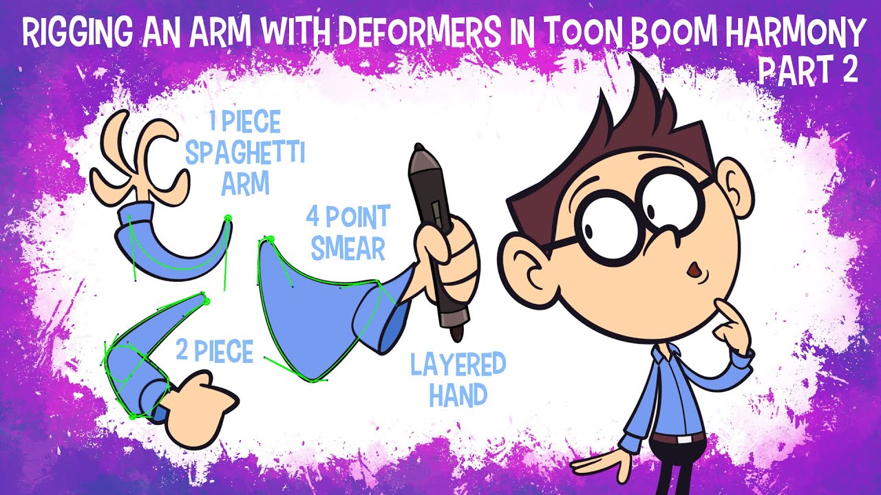 Rigging an Arm with Deformers in Toon Boom Harmony- Part 2