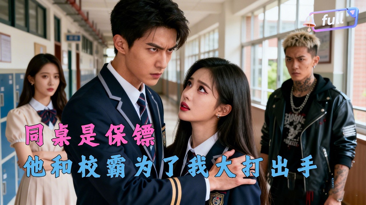 [Multi SUB] ✨《最强保镖：我的同桌是校花》🎐校花被校霸纠缠，同桌竟是神秘保镖，从试探到深爱，高中生的暧昧打闹太甜了#精彩大陆短剧