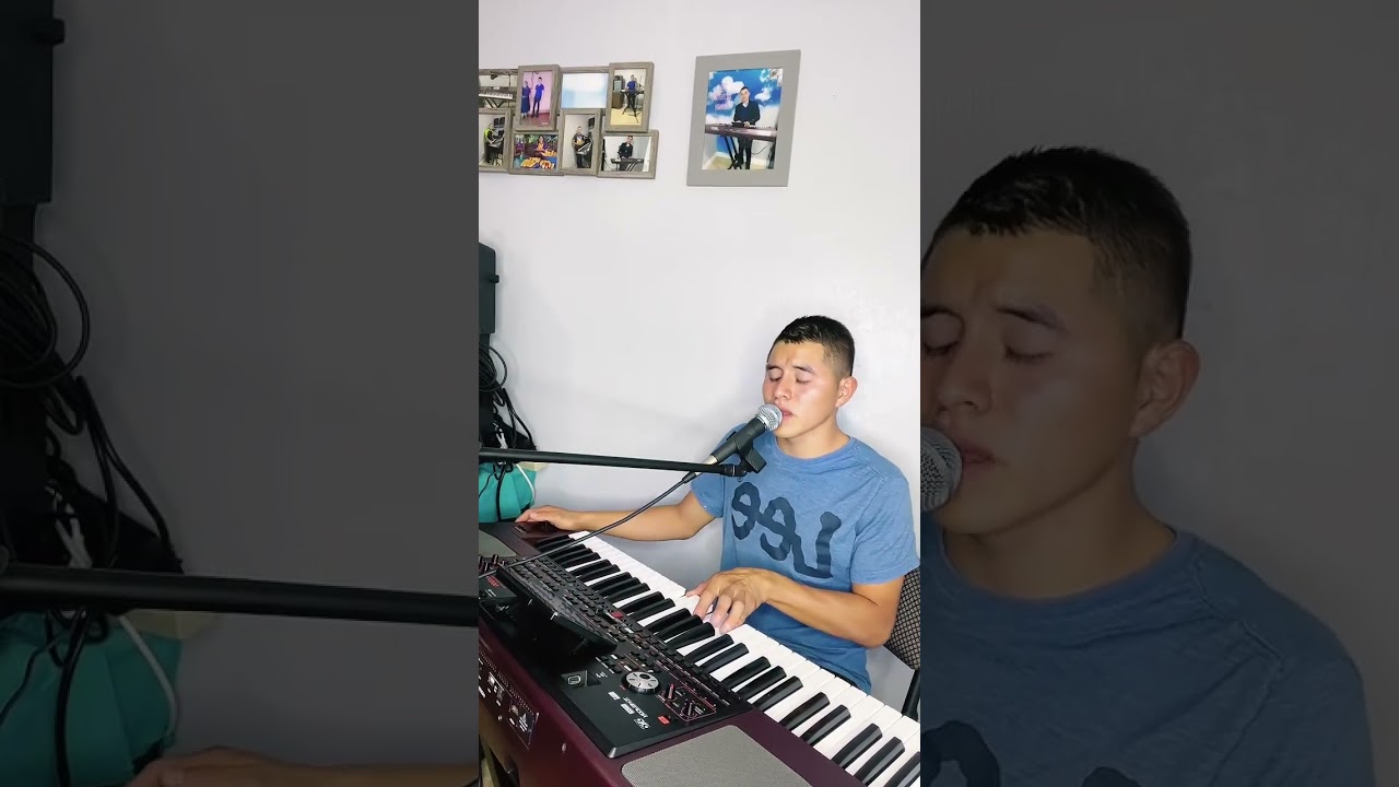Una alabanza de bendicion que fue realizado en un live en TikTok )( cuando en contre ami Jesús 🎹🎤
