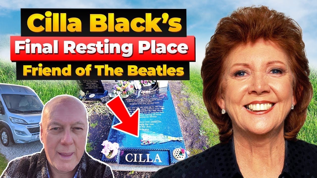 Cilla Blacks Grave at Allerton Cemetery, Liverpool.  Famous Graves and Resting Places Celebrities.