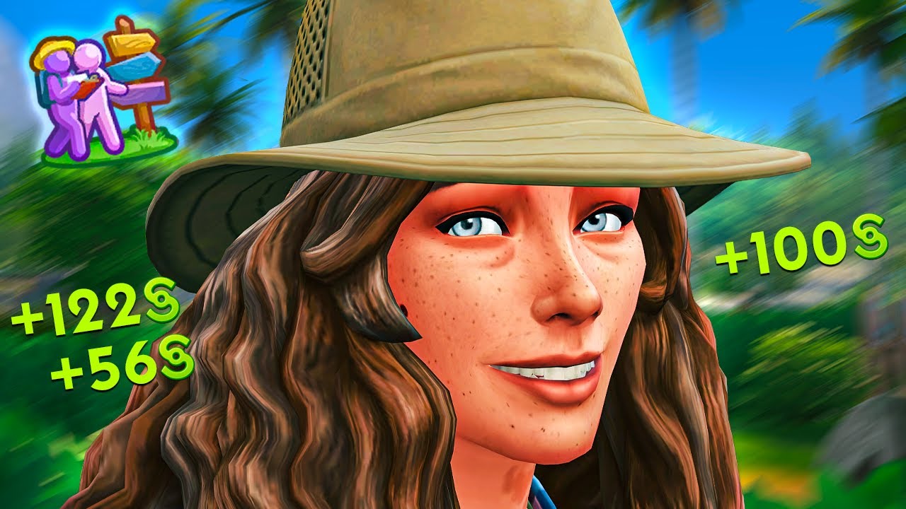 Les ESCAPADES peuvent-elles me rendre RICHE ? (c'est horrible...) 🌴 | Challenge Sims 4