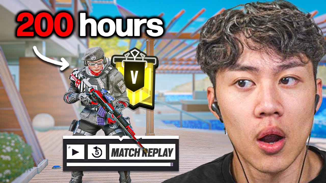 Can You Get GOOD At Siege In 200 HRS?!
