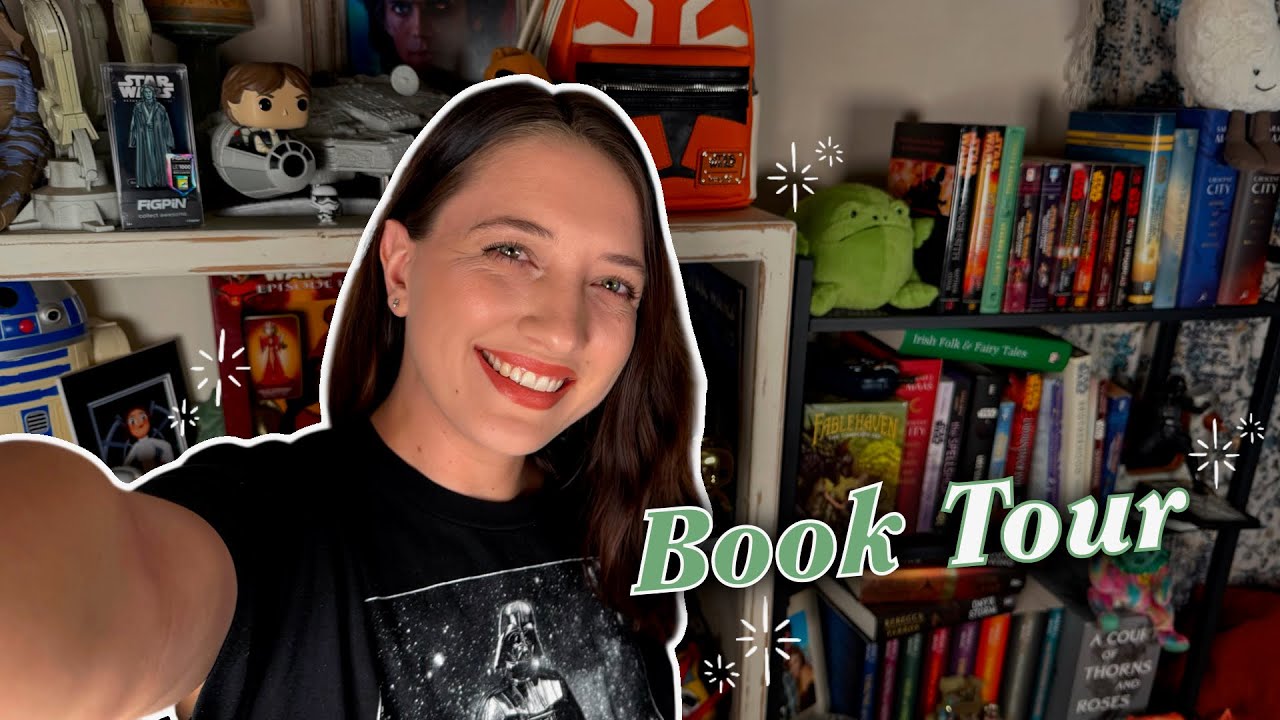 📚✨ reorganizing my star wars book collection // set up a new reading nook with me! 🛋️🌿
