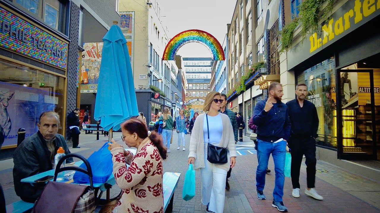 ⭐️ London Walk Carnaby Street ⭐️ Central London | 4K | October 2021