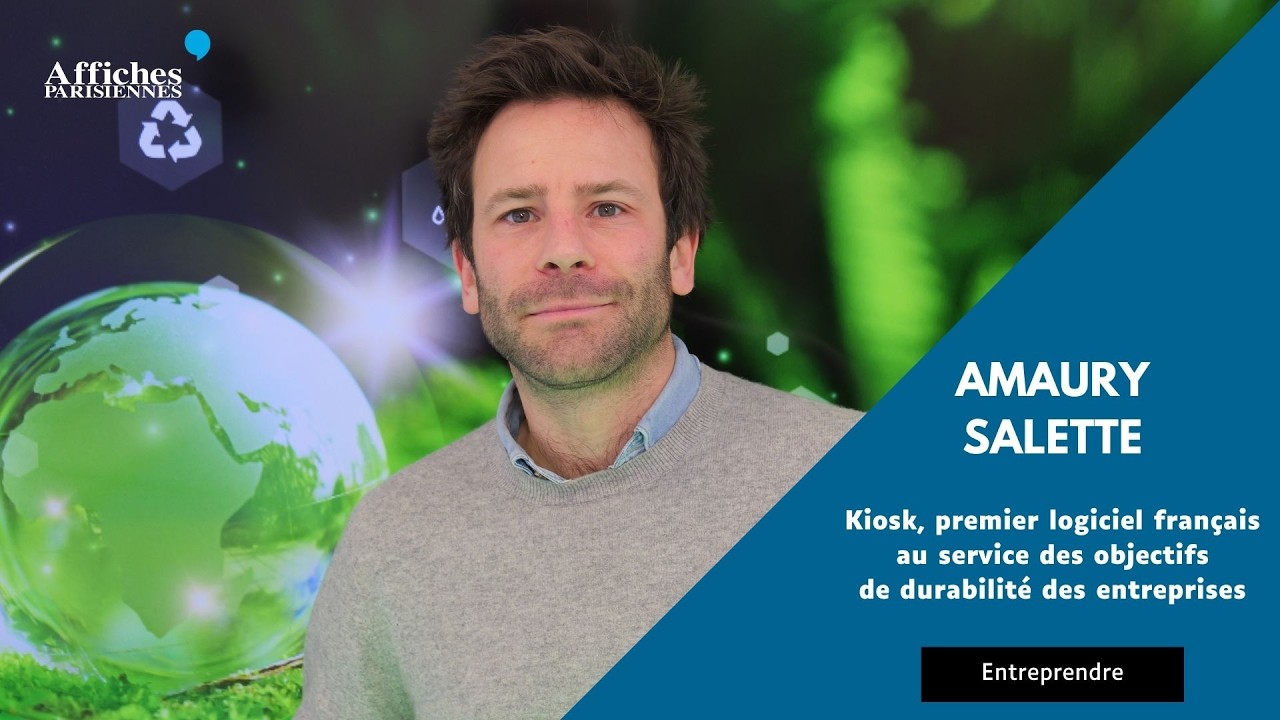 Kiosk, le premier logiciel français au service des objectifs de durabilité des entreprises