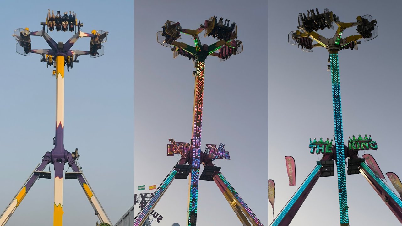 Me subo a los 3 pendulos INVERTORES de la feria de abril de Catalunya 025