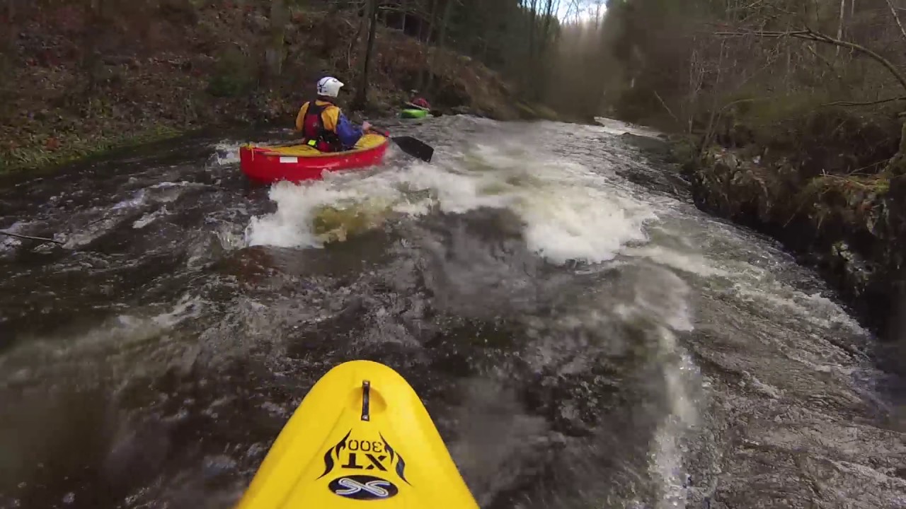 Kajak Hohe Rur und Monschau Durchfahrt 2017