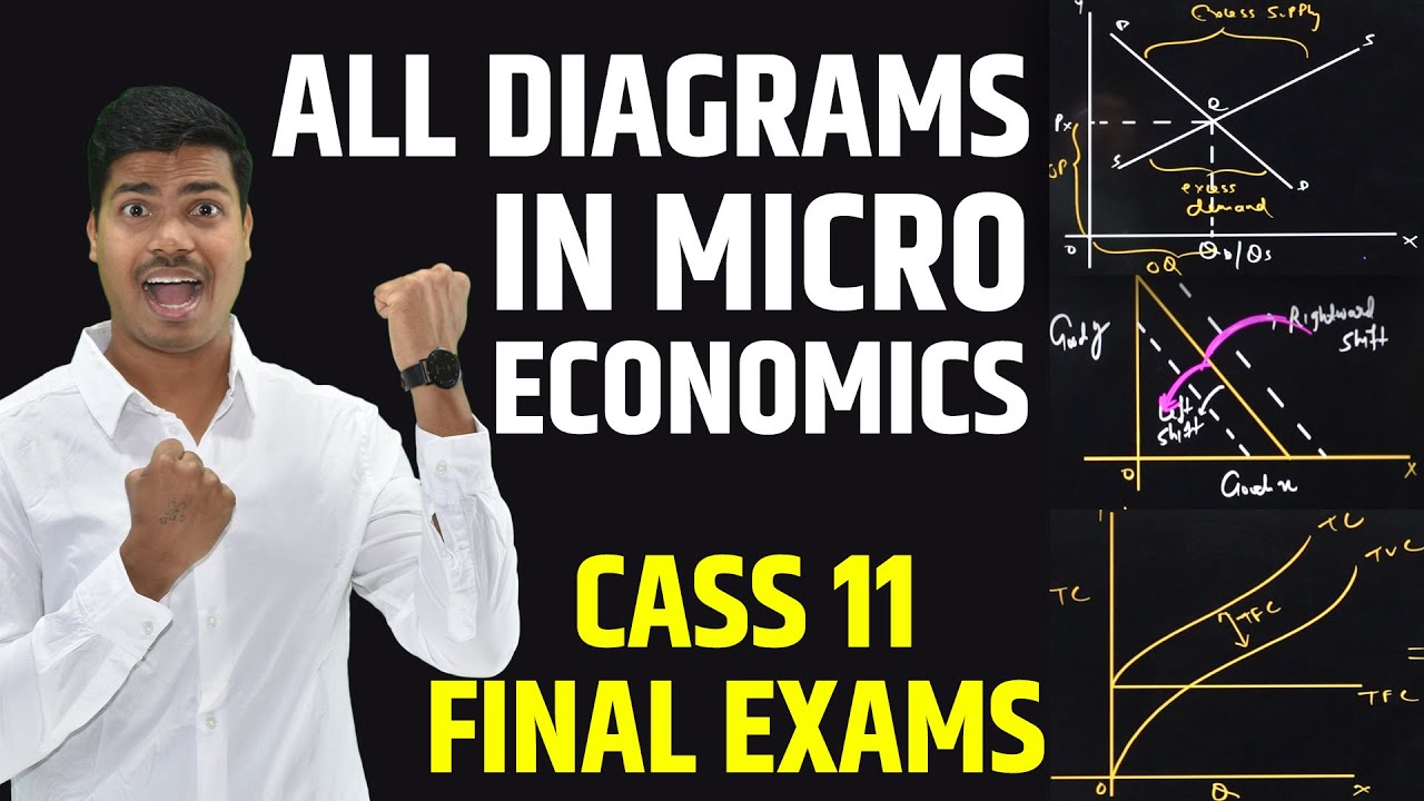 ALL MICRO ECONOMICS DIAGRAMS | ONE SHOT REVISION Class 11th Final Exams 2025 | Class 11 Economics