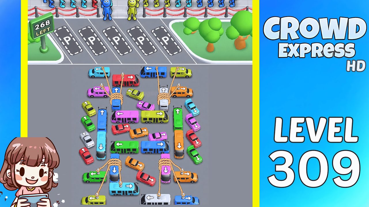 Crowd Express Level 309 Solution Walkthrough
