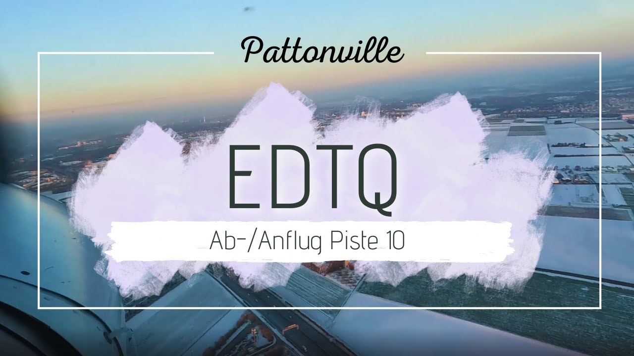 Pattonville EDTQ - VFR Ab-/Anflug Cessna 172