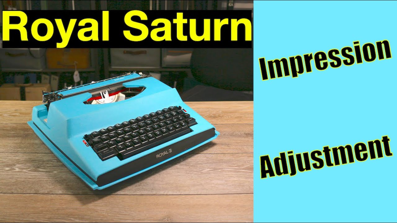 Royal Saturn Impression Adjustment