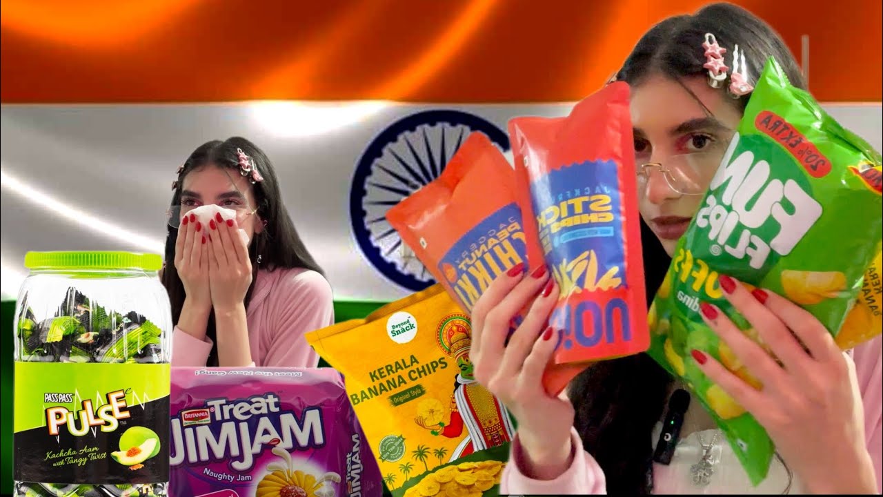 A Syrian Girlie VS Indian Snacks😤🔥Part1