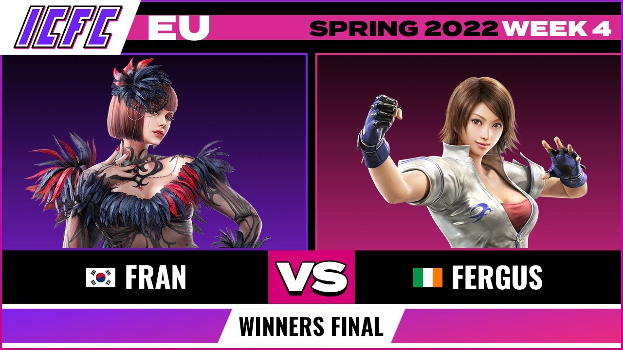 Fran (Anna) vs. Fergus (Asuka) Winners Final - ICFC EU Tekken 7 Spring 2022 Week 4