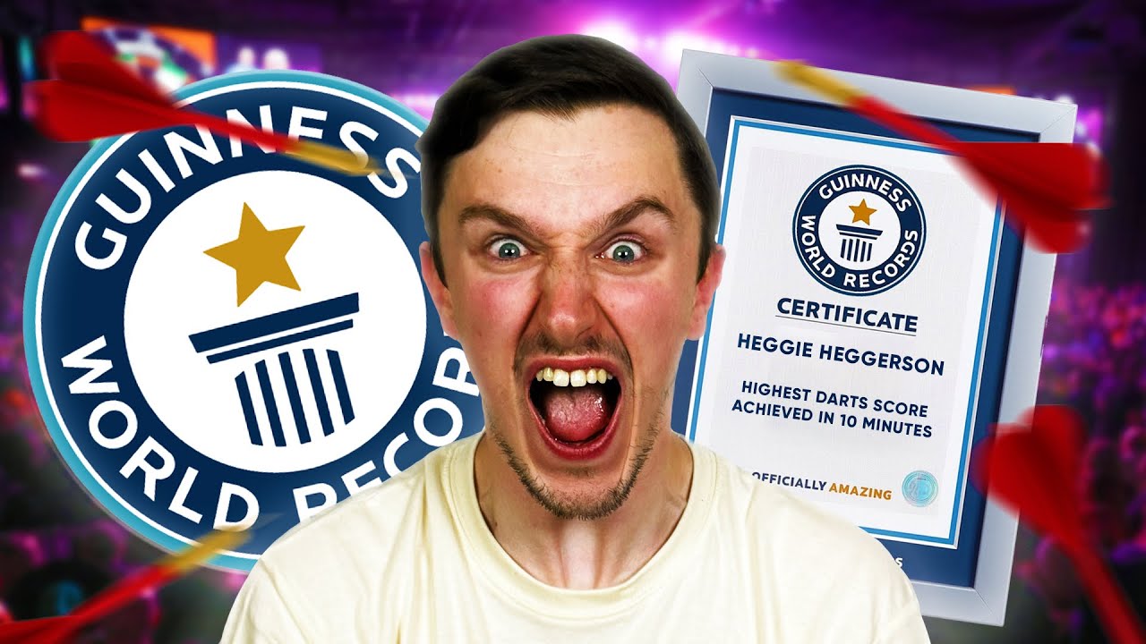 We Tried To SMASH The Hardest Darts World Records&hellip;
