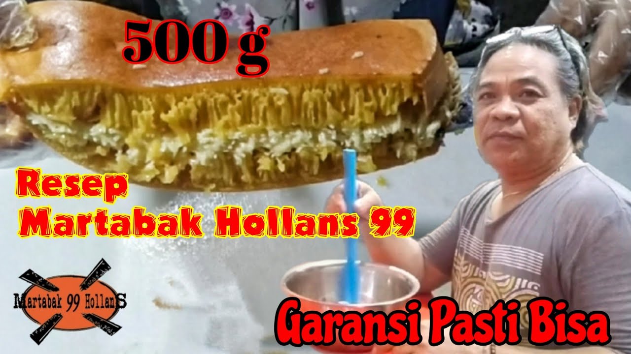 Resep Martabak 500g Asli Pedagang Garansi Pasti Bisa