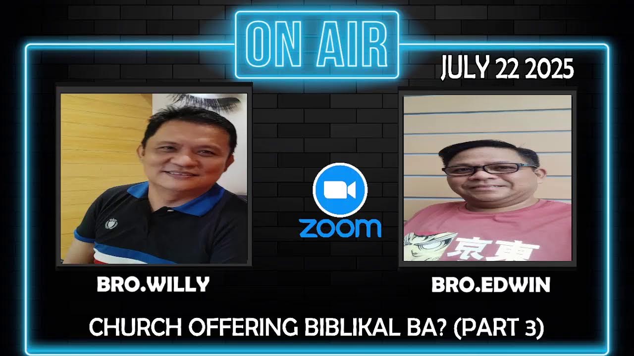 CHURCH OFFERING BIBLIKAL BA? (PART 3) | JULY 22,2025