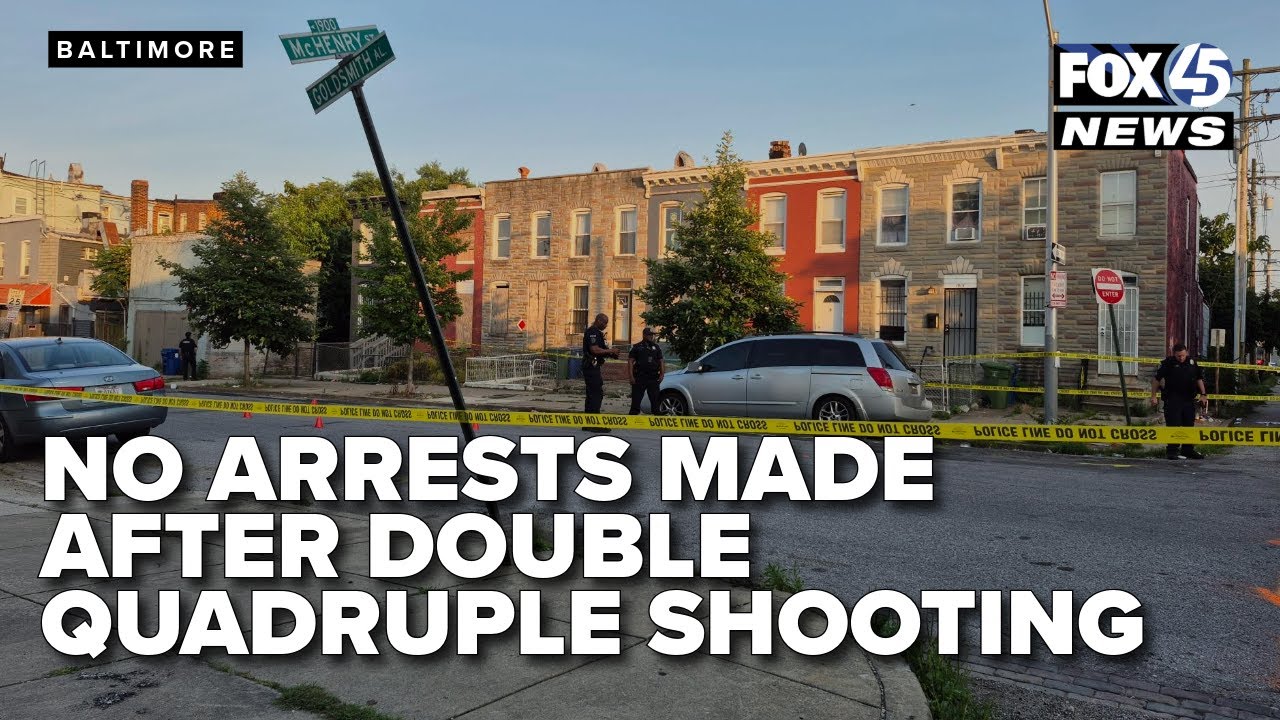 No arrests after double quadruple shooting leaves 8 injured, including two juveniles